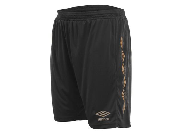 UMBRO UX-1 Shorts Sort/Oransje XXL Flott teknisk spillershorts 